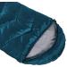 Flantree Sleeping Bag 4 Seasons - Lightweight & Waterproof for Camping & Hiking - Adults & Kids - Warm & Cool Weather - Compression Bag Included - Dark Green/Lake Blue - Buy Online on GoSupps.com