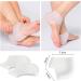 Pinkiou Gel Heel Protectors | Heel Pain Relief | Plantar Fasciitis Support - Buy Online on GoSupps.com