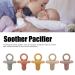 5 Pack Silicone Pacifiers with Handle for Newborns | Safe & Comfortable | International Shipping - Buy Online on GoSupps.com