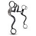 Colorado Saddlery The S Cheek Correction Bit, Black/Silver