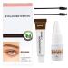 Eyelash Tint Kit Semi-Permanent Eyebrow Coloring Kit Long-Lasting Professional Waterproof Quick Drying Eyelash Dye Cream Makeup Kit For Natural Eyelash Complete Beginner Brow Kit