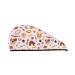 Cute Dog Microfiber Hair Towel Soft Super Absorbent Hair Towel Wrap for Women Coral Velvet Quick Dry Hair Cap for Long Curly and Thick Hair
