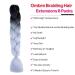 Jumbo Braid Extensions - Gray Kanecalon Ombre Braids (6 Pieces 24) | Synthetic Crochet Hair Extensions - Buy Online on GoSupps.com
