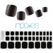  NOOVES NOOVES NAILS - Premium Pre-Curved Gel Toenail Polish - Onyx Black - Semi-Permanent Gel Polish | Pedicure Nail Design | Self-Adhesive Gel Nail Sheets - Buy Online on GoSupps.com