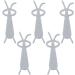 Aimant des Ongles de 5pcs Aimant pour Les Yeux pour Chaton pour Les Ongles t le en Fer Halo Nail Effet de Manicure Outil de manucure Patche Aspiration Forte Conception de Lapin