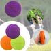 Suaywo 3 Pack 15cm Bite-Proof Dog Frisbee Toys | Durable Rubber for Training & Play - Orange Green Purple - Buy Online on GoSupps.com