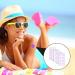 LAWALEISHE UV Detection Stickers for Sunscreen Reapply Reminder 40 Sticker Patches Circle UV Detection Stickers Sun Cream Detection New Suitable for Adults Kids - Buy Online on GoSupps.com
