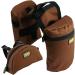 TrailMax Medium Saddle Horn Bag & Pommel Pocket Combo - Brown | Trail Riding Saddle-Bags - Buy Online on GoSupps.com