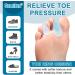 Sumifun 16-Pack Gel Toe Separator Bunion Corrector & Relief - Blue Toe Spacers for Overlapping Toes - Medium & Large Sizes - Buy Online on GoSupps.com