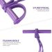 LIOOBO Foot Pedal Elastic Pull Rope Multi-Function Tension Rope Sit-Up Exercise Equipment for Stretching Slimming Training Mobility Training - Buy Online on GoSupps.com