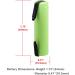 Kastar 4-Pack Battery Replacement for Waterpik SR-3000 Toothbrush & Electric Devices | Durable Performance & Universal Compatibility - Buy Online on GoSupps.com
