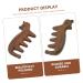 FRCOLOR 3-Pack Green Sandalwood Combs - Beard & Scalp Massage Tools | Acupuncture Hair Detangler - Buy Online on GoSupps.com