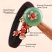 Vintage Natural Jade Gemstone Hair Tie - Emerald Pearl Ponytail Holder for Women, Bridesmaid, Girls - Chinese Hair Accessory for Hanfu Dress - Buy Online on GoSupps.com