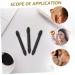 WOONEKY 50pcs Long Handle Eyeshadow Eye Makeup Brushes Eyeshadow Brush - Buy Online on GoSupps.com
