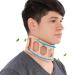 Lmeili neck support for cervical pain cooler and soft silicone collar for the summer neck support can be worn for bathing and shampooing