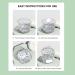 Jomewory Night Watchmen - Hierarchical Hollow Container Box with Mirror Brush | Transparent Denture Shell for Tooth Protection | Travel Essentials - Buy Online on GoSupps.com