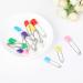 U-M PULABO Multi-Colored Safety Pins 5Pcs - Reusable Diaper Pins for Infants - Buy Online on GoSupps.com