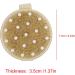 Exfoliating Body Brush for Dead Skin Removal and Blood Circulation - Double Sided Scrub with Shower Sponge for Deep Cleaning and Massage Detoxification - Buy Online on GoSupps.com