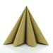 Sovie Linclass Airlaid napkins gold 50 pieces - high -quality disposable napkins 40 x 40 cm - tearproof suction -strong & shaped - ideal for wedding & parties