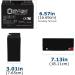 Mighty Max Battery 12V 18AH F2 SLA Replacement for Long Way LW-6FM20EVX - International Shipping Available - Buy Online on GoSupps.com