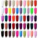 Vishine Soak-off Nail Art UV LED Nail Polish Salon Manicure Glitter Pale Violetred(507) #507 - Buy Online on GoSupps.com