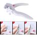 QXSJEDYCH Nail Clippers Ergonomic Design Portable and Durable Fake Nail Scissors Plastic U-Shaped Scissors French Nail Clippers Nails - Buy Online on GoSupps.com