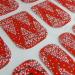 Chix Nails Occasional Minx Trendy Style Designer Fingers Toes Vinyl Foils Nail Wraps Christmas Tree Print - Buy Online on GoSupps.com