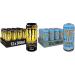 Monster Energy Rehab Lemon - caffeinated energy iced tea (12 x 500 ml) & Mango Loco - caffeinated energy drink with tropical fruit flavor from mango guava and pineapple - disposable (12 x 500 ml) bundle with Mango Loco