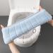 TimeCity 4PCS Warm Toilet Seat Covers Pads | Thicker Winter Bathroom Cushioned Comfort | Stretchable Elongated Washable Seat Pads - Cloud-color - Buy Online on GoSupps.com