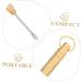 Didiseaon Titanium Alloy Wax Removal Tool for Boys and Girls Adults Safe Reusable Portable Earwax Remover Carabiner Clip - Buy Online on GoSupps.com
