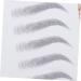 DRESSOOS 2pcs 3d Eyebrow Stickers Hair Like Eyebrows Eye Brow Natural Eyebrow Stencils Water Proof Tool 6d - Buy Online on GoSupps.com
