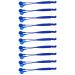 Pyugxab 2-in-1 Magnetic Hammer Massager Back Scratcher Plastic Blue 10pcs