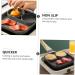 OUNONA Multi Egg Fried Egg Burger Maker Mini Wok Egg Skillet Kitchen Accessory Induction Pans Ceramic Griddle Sandwich Maker Nonstick Copper Skillet Cooking Pot Aluminum Squeezer Square - Buy Online on GoSupps.com