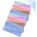 PATKAW Microfiber Facial Wash Cloth: Makeup Remover Cloths -Reusable Face Wash Cloth Cleansing Towel - 9.84x9.84x0.16 inch Soft Face Washcloth for Face (Random Color) - Buy Online on GoSupps.com