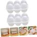PRETYZOOM 2pcs Portable Egg Box Eggs Fridge Egg Container for Refrigerator Egg Boxes Travel Egg Tray Egg Plate - Buy Online on GoSupps.com