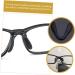 Plafope Silicone Nose Pads for Glasses - 4 Pack Comfortable Support for Sunglasses & Cycling Glasses Windproof Rubber Holder for Kids and Adults - Buy Online on GoSupps.com