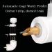 Bird Drinker Waterer Parrot - Automatic Drinking Device for Parakeet, Cockatiel, Conure, Lovebird, African Grey, Macaw - Medium Size - Buy Online on GoSupps.com