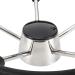 NovelBee 13-1/2 Stainless Steel 5 Spoke Boat Marine Steering Wheel with Black PU Foam and Knob - Buy Online on GoSupps.com