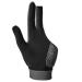 MIFULGOO Man Woman Elastic 3 Fingers Show Gloves for Billiard Shooters Carom Pool Snooker Cue Sport - Wear on The Right or Left Hand Left/Silica-gel Grey Large