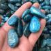 100g Rough Natural Crystal Quartz Gravel Stone Polished raw Blue Apatite Quartz Tumbled Gemstone for Ornaments Gifts Natural Stones and Minerals - Buy Online on GoSupps.com