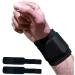 Wrist Wraps for Wrist Tendonitis - Wrist Support for Carpal Tunnel Pain Relief. Ganglion Cyst Wrist Brace or Carpal Tunnel Wrist Splint - 2 Wrist Wraps for Weightlifting Women Men Left & Right Hands Fits Most