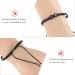 VALICLUD 4pcs Black and Bracelet Letter Bracelet Rope Bracelets Braided Bracelet Women Bracelet Braided Wrist Chain Lovers Simple and Versatile Jewelry Cord Is Jade Thread 6X6X0.5CMx4pcs Black Cx4pcs - Buy Online on GoSupps.com