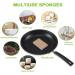 cogae 16PCS Biodegradable Compostable Cellulose Kitchen Sponges Coconut Scrubber for Dishes Cleaning - Buy Online on GoSupps.com