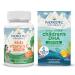 Nordic Naturals Starter Pack - Children's DHA Veg Gummy Chews and Kids Vitamin C Gummies