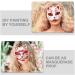 Magiclulu Cat Masks for Painting | 9 DIY White Derian Half Masks - Perfect for Kids' Cosplay Masquerades & Easter Party Gifts - Buy Online on GoSupps.com