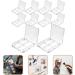 LALAFINA 10pcs Eyeshadow Boxes Compartment Eyeshadow Organizer Lipstick Containers 6x6cm Transparent - Buy Online on GoSupps.com