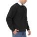 Gym People Men's Fleece Crewneck Sweatshirt | Thick Loose Fit Pullover in Black | Size Large - Buy Online on GoSupps.com
