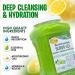 SPA REDI Lemon & Lime Pumice Scrub Gel - Exfoliating & Hydrating 128oz | Glowy Smooth Skin with Hyaluronic Acid & Comfrey Extract - Buy Online on GoSupps.com