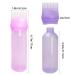 Tenalleys 3 Pack Hair Dye Brush & Applicator Bottle - 6oz with Graduated Scale for Hair Dye & Bleach - Pink Purple White - Perfect Hair Care Tools for Home & Salon Use - Buy Online on GoSupps.com