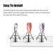Justotry 2 Set Nagel Stand for Press on Nails Display | Acrylic Nail Art Kit Accessories | Gold & Silver Fake Nails Holder for Nail Painting & Practices - Buy Online on GoSupps.com